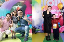 Dàn nhóc tì nhà sao Việt nô nức đi xem phim "Trolls"