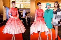 Phạm Hương hóa công chúa hội ngộ Hà Hồ, Lan Khuê