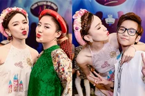 Thảo My nhí nhảnh ở hậu trường Vietnam Idol Kids