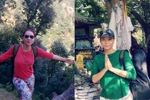 Sau Phương Thanh, Thu Minh hành hương về đất Phật