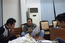 Hình ảnh đầu tiên về hậu trường tập luyện Táo quân 2017