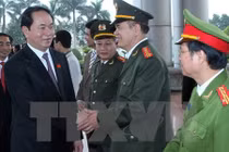 Chủ tịch nước Trần Đại Quang thăm và làm việc tại Ninh Bình