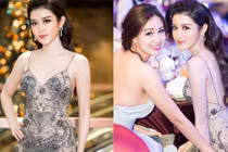 Huyền My đọ lưng trần quyến rũ cùng Mai Phương Thúy