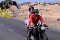 Lê Khánh - Hữu Vi tình tứ trong phim mới