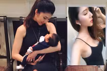 Ngọc Quyên khoe eo thon sau gần hai tháng sinh con