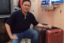 Hình ảnh Minh Béo về nước sau khi mãn hạn tù