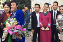 Hoài Linh, Linh Nga diện áo dài nhận danh hiệu NSƯT