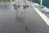 Sau 6 tháng nứt vỡ, hiện trạng đê Hữu Hồng thế nào?