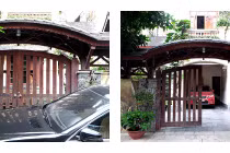 Ngẩn ngơ ngắm cặp biệt thự “song sinh” phủ kín cây xanh