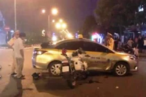 Truy đuổi người vi phạm, CSGT ngã ra đường bất tỉnh