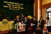 Ông Nguyễn Dương Thái tái đắc cử Chủ tịch UBND tỉnh Hải Dương