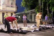 CSGT Bắc Giang tóm gọn nửa tấn gỗ sưa quý hiếm