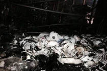 Hải Dương: Dân hoảng loạn vì chợ Phú Yên cháy trong đêm