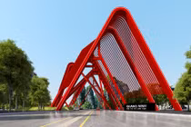 Ảnh: Lộ diện cổng chào tỉnh Quảng Ninh “khủng” nhất Việt Nam