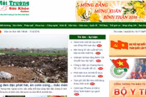 Đề nghị thu hồi giấy phép trang tin Tạp chí Môi trường và Sức khỏe