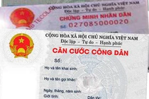 Sẽ thu phí cấp mới thẻ căn cước công dân