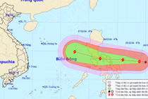 Bão Nock-ten giật cấp 17 đang hướng về biển Đông