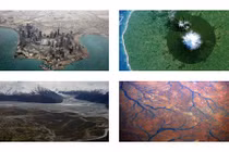 Khác lạ danh lam thắng cảnh nhìn từ trên cao