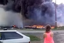 Xuất hiện video quay cảnh MH17 ngay khi lao xuống mặt đất