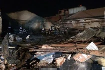 Hiện trường đám cháy nhà máy Trung Quốc: Hàng chục người thiệt mạng