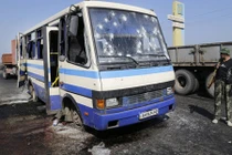Xe buýt bị phục kích: Quân ly khai Ukraine chịu thiệt hại