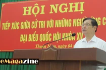 Chương trình vận động bầu cử của ứng viên ĐBQH - Chủ tịch VUSTA Phan Xuân Dũng