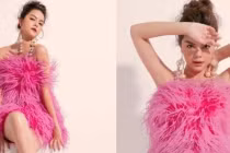 Mỹ nhân diện váy lông vũ: Hà Hồ kiêu sa, Phạm Quỳnh Anh như công chúa