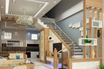 Khéo chỉnh cầu thang trong nhà hút tài lộc, vạn sự như mơ