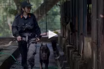 “Bóng hồng duy nhất” huấn luyện cảnh khuyển của Bộ tư lệnh Cảnh sát cơ động