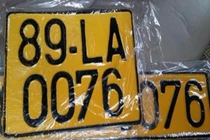 Từ 1/8: Ôtô kinh doanh vận tải dùng biển số màu vàng, chữ đen