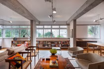 Cải tạo căn hộ 150 m2 gần 40 năm tuổi ở Brazil