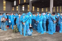 Chuyến bay đưa 219 lao động Việt tại Guinea Xích Đạo đã hạ cánh