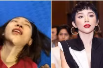 Tóc Tiên bị Đồng Ánh Quỳnh đánh đến mức bầm mũi, rách môi