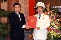 Chân dung Thứ trưởng BCA phong hàm thượng tướng Bùi Văn Nam