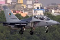 Máy bay huấn luyện Yak-130 lần đầu gặp nạn ở châu Á
