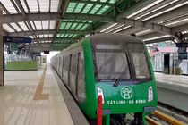 Ngổn ngang tuyến đường sắt trên cao Cát Linh-Hà Đông