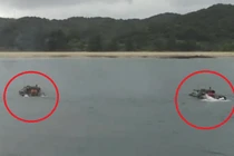 Hải quân đánh bộ Việt Nam vượt mưa gió tập chiếm đảo