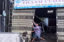 Chùm ảnh miền Trung khốn khổ trong gió bão số 10