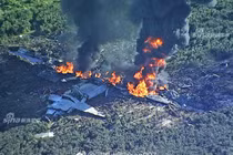 Kinh hoàng hiện trường máy bay C-130 của Mỹ gặp nạn 