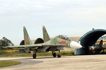 Ngắm dàn tiêm kích Su-30MK2 Việt Nam tại đơn vị “mới”