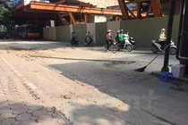 Rơi thanh sắt dài 3m công trình đường sắt trên cao: Họp kiểm điểm