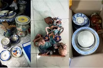 Băng trộm chuyên đột nhập đình chùa sa lưới, gần trăm món cổ vật được thu hồi