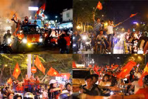 Những kiểu “xuống đường” cổ vũ AFF Cup 2018 sẽ bị CSGT xử nghiêm