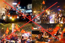 Chung kết AFF 2018: CSGT TP HCM khuyến cáo không quá khích, cởi đồ xuống đường