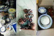 Nhóm “đại gia” đi ôtô trộm cổ vật ở đình, chùa sa lưới