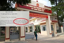 Thư xin lỗi gây thất vọng của Chủ tịch phường “vô cảm" thủ tục hành chính