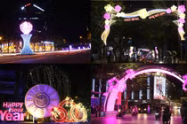 Thiếu nữ áo dài trắng, đội nón lá rực sáng trên phố Sài Gòn