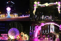 Thiếu nữ áo dài trắng, đội nón lá rực sáng trên phố Sài Gòn