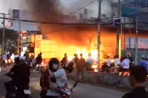 Hé lộ nguyên nhân cháy trạm xăng tại TP HCM