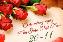 Sở GD-ĐT TP.HCM nhận thiệp chúc mừng điện tử nhân dịp 20/11